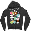 easter boxer Zipper Hoodie