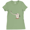 lonely traveller Ladies Fitted T-Shirt