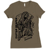 guitar reaper Ladies Fitted T-Shirt