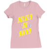 boldly go away Ladies Fitted T-Shirt
