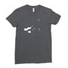 cute bunny Ladies Fitted T-Shirt