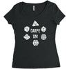christmas gift carpe dm Women's Triblend Scoop T-shirt