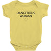 dangerous woman Baby Onesie