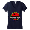 chunli park Women's V-Neck T-Shirt