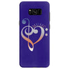 music expresses clef heart girls Samsung Galaxy S8