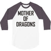 mother of dragons (4) 3/4 Sleeve Shirt