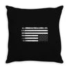 Vintage Usa Flag Throw Pillow