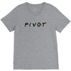 Pivot of The Friends Parody V-Neck Tee