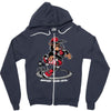 dirty Zipper Hoodie