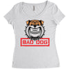 bad dog 2 Women's Triblend Scoop T-shirt