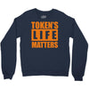 token's life matters Crewneck Sweatshirt
