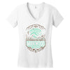 mirkwood merlot Women's V-Neck T-Shirt