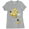 playing with monsters Ladies Fitted T-Shirt
