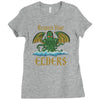 respect your elders Ladies Fitted T-Shirt