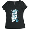 lonely astronaut Women's Triblend Scoop T-shirt