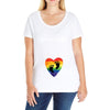 Worth The Wait Baby Foot Ladies Curvy T-Shirt