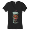 delicious aqua teens Women's V-Neck T-Shirt