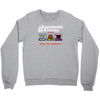 basements and kittens Crewneck Sweatshirt
