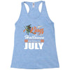 Halloween Kings Are Born In July Racerback Tank