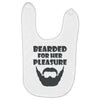 mens bearded Baby Bibs