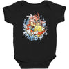 shining splash koi Baby Bodysuit