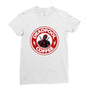 Deadpool Coffee Ladies Fitted T-Shirt