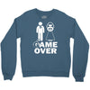 game over Crewneck Sweatshirt