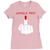 jungle red Ladies Fitted T-Shirt