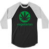 vegetarian sweet leaf 3/4 Sleeve Shirt