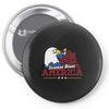 science bless america Pin-back button