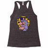 loup de cartoon Racerback Tank