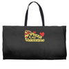 pizza is my valentine 2 Weekender Totes
