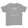 capricorn christmas ugly sweater Youth Tee