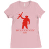 red dawn retro movie Ladies Fitted T-Shirt