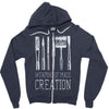 war paint Zipper Hoodie