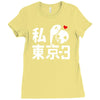i love tokyo 3 Ladies Fitted T-Shirt