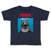 Jaws Parody Paws Toddler T-shirt