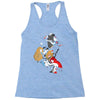 revenge of the damsels Racerback Tank
