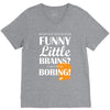 funny little brains V-Neck Tee