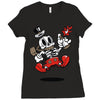 modern hero Ladies Fitted T-Shirt