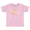Survivor Of Uterine Cancer Toddler T-shirt