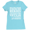 Vietnam Veteran Daughter Ladies Fitted T-Shirt