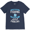 go fishing V-Neck Tee