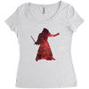 Kylo Ren Women's Triblend Scoop T-shirt