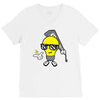 light blub guy V-Neck Tee