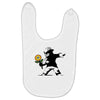 banksy flower Baby Bibs