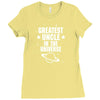 Greatest Uncle  In The Universe Ladies Fitted T-Shirt