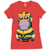 thanos minion Ladies Fitted T-Shirt