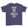 bs degree funny graduation Youth Tee