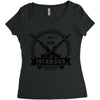 infamous 1949 Women's Triblend Scoop T-shirt